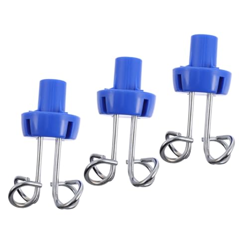 LIFKOME 3 Stück Edelstahl Infusionsständer Haken Vertikaler Aufhängehaken Robust Leicht Für Praxis und Zuhause Infusionshalter Zubehör von LIFKOME