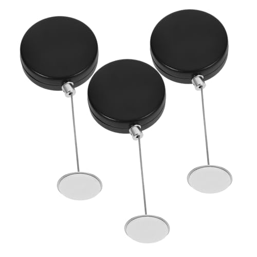 LIFKOME 3 Stück Teiliges Anti diebstahl Stahlseil Kabelschloss mit Automatischem Aufroller Einstellbares Sicherheitsseil für Fernbedienungen und Ausstellungsgegenstände Lang Schwarz LIFKOME 3 Stück Teiliges Anti diebstahl Stahlseil Kabelschloss mit Automatischem Aufroller Einstellbares Sicherheitsseil für Fernbedienungen und Ausstellungsgegenstände Lang Schwarz von LIFKOME