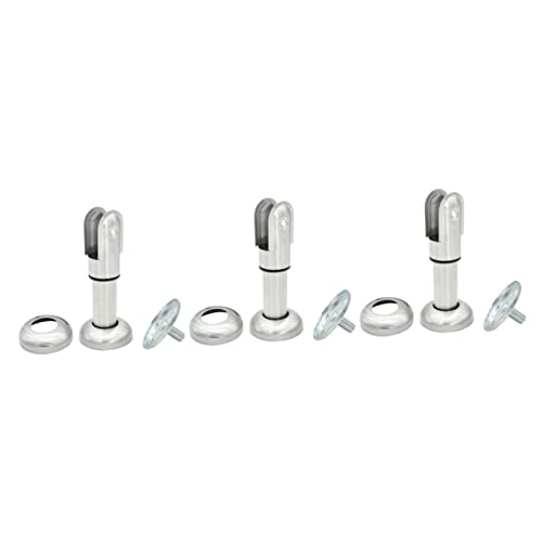 LIFKOME 3 Stück Trennwand Fuß Toilettenpartition Halterung für Badezimmer Korrosionsbeständig Leicht zu Installieren Geeignet für Öffentliche Toiletten Silbernes Design LIFKOME 3 Stück Trennwand Fuß Toilettenpartition Halterung für Badezimmer Korrosionsbeständig Leicht zu Installieren Geeignet für Öffentliche Toiletten Silbernes Design von LIFKOME