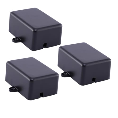 LIFKOME 3 Stück Wasserdichte Kunststoff Projektbox Elektronik Anschlussgehäuse Robustes Elektrisches Gehäuse für Schutz von Geräten und Verteilerdose von LIFKOME