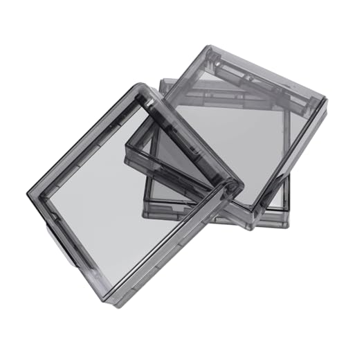 LIFKOME 3 Stück Wasserdichte Steckdosen Schutzabdeckung mit Kindersicherung Stabiler Lichtschalter Schutz Klappbar Einfach zu Bedienen Sicherer Lichtschutz für Badezimmer und Outdoor von LIFKOME