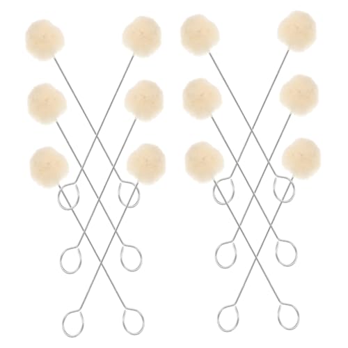 LIFKOME 30-teiliges Satz Mit Wollball Und Metallgriff Für Lederfärben Und Pflegen Geeignet Für DIY-projekte Und Verschiedene Lederarten von LIFKOME