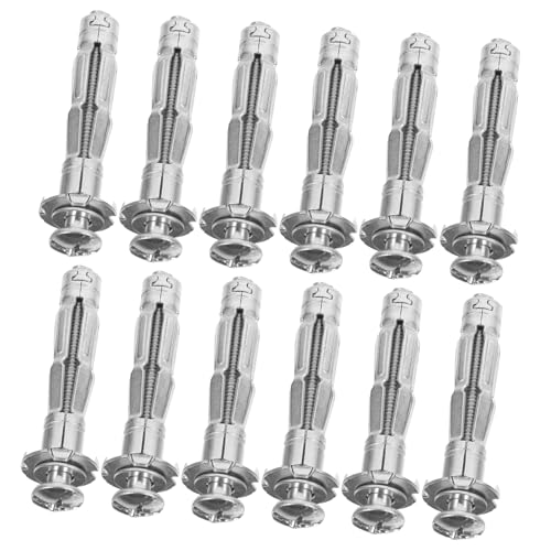 LIFKOME 30 Stück Teiliges Hohlraumdübel für Trockenbau Verzinkte Stahl Jack Muttern Leichte Robuste Spreizanker für Schnelle und Feste Befestigung in Gipskartonwänden von LIFKOME