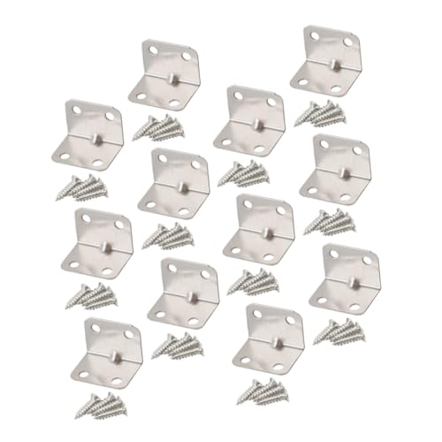 LIFKOME 30 Stück Teiliges Kleine Edelstahl Winkelverbinder mit Verstärktem Kern Eckwinkel zur Möbelverstärkung und Regalbefestigung Rostfrei für Betten Tische Stühle Geeignet LIFKOME 30 Stück Teiliges Kleine Edelstahl Winkelverbinder mit Verstärktem Kern Eckwinkel zur Möbelverstärkung und Regalbefestigung Rostfrei für Betten Tische Stühle Geeignet von LIFKOME
