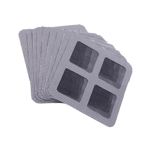 LIFKOME 30 Stück Teiliges Selbstklebendes Fliegengitter reparaturset Netz aufkleber für Fenster Türrahmen Einfache Anwendung zur Reparatur von Rissen und Löchern Insektenschutz für von LIFKOME