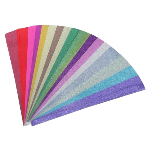 LIFKOME 360 Stück Glitzer Origami Papierstreifen für DIY Bastelarbeiten Bunte Glänzende Faltpapierstreifen für Kreative Projekte und Dekorationen Farben LIFKOME 360 Stück Glitzer Origami Papierstreifen für DIY Bastelarbeiten Bunte Glänzende Faltpapierstreifen für Kreative Projekte und Dekorationen Farben von LIFKOME