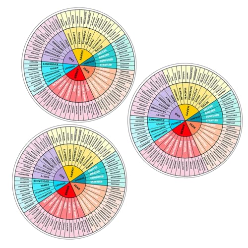 LIFKOME 3stücke Magnet Aufkleber Für Laptop Gefrierschrank Wandaufkleber Emotionsrad-Aufkleber Gefühlsrad-gefrieraufkleber Dekorative Gefühlsaufkleber Bunte Aufkleber DIY Tablet Gefühl PVC LIFKOME 3stücke Magnet Aufkleber Für Laptop Gefrierschrank Wandaufkleber Emotionsrad-Aufkleber Gefühlsrad-gefrieraufkleber Dekorative Gefühlsaufkleber Bunte Aufkleber DIY Tablet Gefühl PVC von LIFKOME