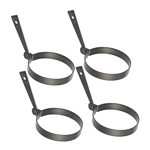 LIFKOME 4 Stück Antihaft Eierringe Dicke Form für Spiegeleier Pfannkuchen Crumpets Kochwerkzeug für Frühstücksgerichte LIFKOME 4 Stück Antihaft Eierringe Dicke Form für Spiegeleier Pfannkuchen Crumpets Kochwerkzeug für Frühstücksgerichte von LIFKOME