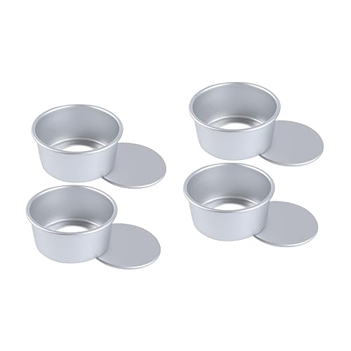 LIFKOME 4 Stück Backform Kuchenform herausnehmbares Kuchenblech lose lockerer Boden Brotdose Aluminium backen Bratpfanne Kekse Mini-Backblech für Kuchen Muffin Backgeschirr Chiffon LIFKOME 4 Stück Backform Kuchenform herausnehmbares Kuchenblech lose lockerer Boden Brotdose Aluminium backen Bratpfanne Kekse Mini-Backblech für Kuchen Muffin Backgeschirr Chiffon von LIFKOME
