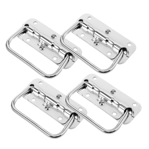 LIFKOME 4 Stück Edelstahl Federklappgriff Klappgriff Federgriff für Werkzeugkiste Aufbewahrungsbox Industriegeräte Ergonomisch und Rutschfest LIFKOME 4 Stück Edelstahl Federklappgriff Klappgriff Federgriff für Werkzeugkiste Aufbewahrungsbox Industriegeräte Ergonomisch und Rutschfest von LIFKOME