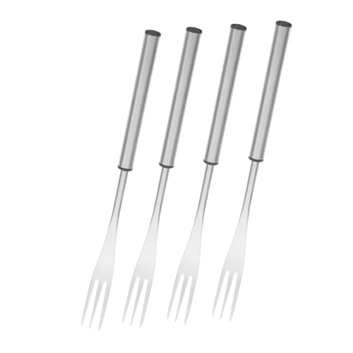 LIFKOME 4 Stück Edelstahl Fonduegabel Hitzebeständig Fondue Forks für Käse Schokolade für Familie Camping Party Küchenhelfer für Fondue Genuss LIFKOME 4 Stück Edelstahl Fonduegabel Hitzebeständig Fondue Forks für Käse Schokolade für Familie Camping Party Küchenhelfer für Fondue Genuss von LIFKOME