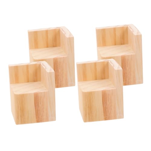 LIFKOME 4 Stück Möbelerhöhung Holz Möbel Risers für Sofas Tische und Stühle Erhöhung für Stabilität und Einfache Montage Langlebig und Robust LIFKOME 4 Stück Möbelerhöhung Holz Möbel Risers für Sofas Tische und Stühle Erhöhung für Stabilität und Einfache Montage Langlebig und Robust von LIFKOME