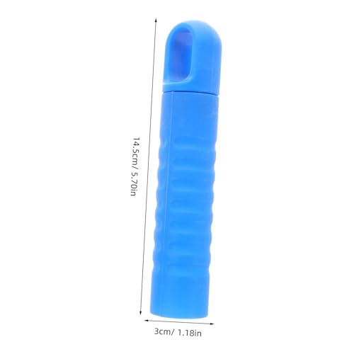 LIFKOME 4 Stück Mopphandgriff endkappen mit Aufhängeloch Ergonomische Griffhülsen aus Robustem PP für Besen Moppstiele und Kehrschaufeln Langlebiger Ersatz für Bodenbürstenstiele von LIFKOME
