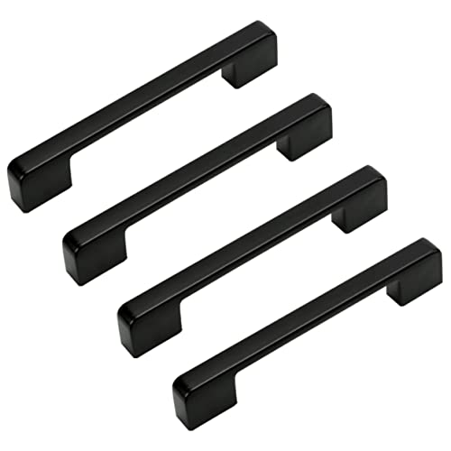 LIFKOME 4 Stück Schrank Türgriffe Ergonomische Design Einfache Montage für Küchenschränke und Schranktüren Robust und Rostfrei von LIFKOME