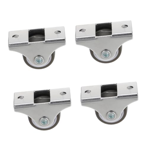 LIFKOME 4 Stück Silent Directional Möbelrollen aus Gummi Geräuscharm Hohe Tragkraft Schnelle Montage Geeignet für Möbel und Aufbewahrungsboxen LIFKOME 4 Stück Silent Directional Möbelrollen aus Gummi Geräuscharm Hohe Tragkraft Schnelle Montage Geeignet für Möbel und Aufbewahrungsboxen von LIFKOME