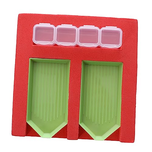 LIFKOME 4stücke Diamant Malerei Tablett Werkzeug Organizer Perlensortiertablett Aufbewahrungstablett Diamant-kunstbedarf Malwerkzeug LIFKOME 4stücke Diamant Malerei Tablett Werkzeug Organizer Perlensortiertablett Aufbewahrungstablett Diamant-kunstbedarf Malwerkzeug von LIFKOME