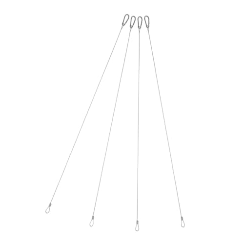 LIFKOME 4 Stück Teiliges Edelstahl Sicherheitskabel Dickes Flexibles Stahlseil mit Schlaufen Verstellbares Heavy duty Sicherheitskabel für Gepäck Pflanzenbeleuchtung Rostfrei LIFKOME 4 Stück Teiliges Edelstahl Sicherheitskabel Dickes Flexibles Stahlseil mit Schlaufen Verstellbares Heavy duty Sicherheitskabel für Gepäck Pflanzenbeleuchtung Rostfrei von LIFKOME
