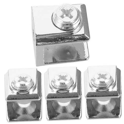 LIFKOME 4 Stück Teiliges Glasregalhalter ohne Bohren Klammerfixierte Glasplattenhalterung mit Glatten Kanten Einfache Montage Geeignet für Büro Schrank Küchen Badregale LIFKOME 4 Stück Teiliges Glasregalhalter ohne Bohren Klammerfixierte Glasplattenhalterung mit Glatten Kanten Einfache Montage Geeignet für Büro Schrank Küchen Badregale von LIFKOME