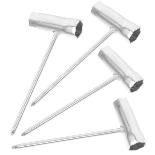 LIFKOME 4 Stück Teiliges Kettensägen werkzeugset mit Verstellbarem Zündkerzenschlüssel Ergonomischer Griff für Kettensägenwartung Leichtes Tragbares Reparaturset für Zündkerzenmuttern und LIFKOME 4 Stück Teiliges Kettensägen werkzeugset mit Verstellbarem Zündkerzenschlüssel Ergonomischer Griff für Kettensägenwartung Leichtes Tragbares Reparaturset für Zündkerzenmuttern und von LIFKOME