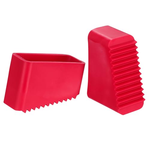 LIFKOME 4 Stück Teiliges Leiter Gummi Fußschutz Rutschfeste Verschleißfeste Leiterfüße mit Verdickter Auflagefläche Langlebig und Einfach zu Montieren Geeignet für Metallleitern Schützt von LIFKOME