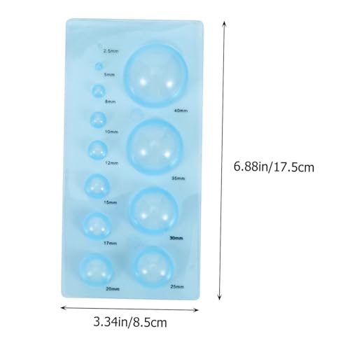 LIFKOME 4 Stück Teiliges Quilling Werkzeug Set aus Robustem Abs Halbkuppel Formgeber für Papierkunst Leichtes Langlebiges DIY Basteltool für Dreidimensionale Blumen und Dekorationen LIFKOME 4 Stück Teiliges Quilling Werkzeug Set aus Robustem Abs Halbkuppel Formgeber für Papierkunst Leichtes Langlebiges DIY Basteltool für Dreidimensionale Blumen und Dekorationen von LIFKOME