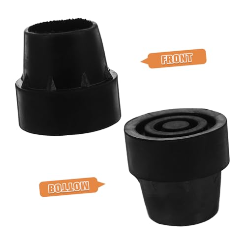 LIFKOME 4 Stück Teiliges Rutschfeste Gummi trampolin beinkappen mit Stoßdämpfung Geeignet für Runde Beine Verbessert Stabilität und Einfach zu Montieren und Vielseitig für Möbel und von LIFKOME