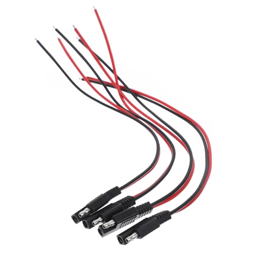 LIFKOME 4 Stück Teiliges Sae Verlängerungskabel Stecker Schnellverbinder Wasserdichtes Dc Kabel für Auto Solar Motorrad Generator Rv mit Hochwertigem Kupferkern und Doppellagiger PVC LIFKOME 4 Stück Teiliges Sae Verlängerungskabel Stecker Schnellverbinder Wasserdichtes Dc Kabel für Auto Solar Motorrad Generator Rv mit Hochwertigem Kupferkern und Doppellagiger PVC von LIFKOME