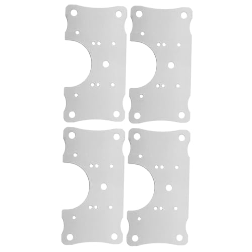 LIFKOME 4 Stück Teiliges Scharnier Reparaturset aus Robuste Fixierplatten für Küchenschränke Tv Schränke und Kleiderschränke zur Stabilisierung Türscharniere LIFKOME 4 Stück Teiliges Scharnier Reparaturset aus Robuste Fixierplatten für Küchenschränke Tv Schränke und Kleiderschränke zur Stabilisierung Türscharniere von LIFKOME