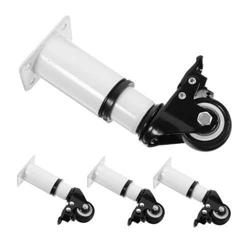 LIFKOME 4 Stück Verstellbare Metall möbelfüße mit Drehbaren Höhenverstellbare Tisch Sofabeine Robuste Möbelbeine für Schrank Bett Couchtisch Weiße Beine LIFKOME 4 Stück Verstellbare Metall möbelfüße mit Drehbaren Höhenverstellbare Tisch Sofabeine Robuste Möbelbeine für Schrank Bett Couchtisch Weiße Beine von LIFKOME