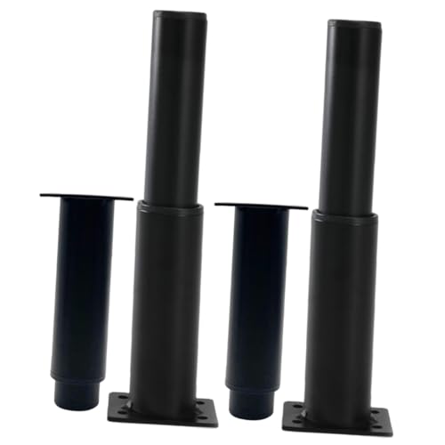 LIFKOME 4 Stück Verstellbare Möbelstützfüße aus Höhenverstellbare Bettsockel rutschfeste Gummipads Stabile Möbelbeine für Bett Sofa und Schrank Einfache Montage Belastbar bis Höhe LIFKOME 4 Stück Verstellbare Möbelstützfüße aus Höhenverstellbare Bettsockel rutschfeste Gummipads Stabile Möbelbeine für Bett Sofa und Schrank Einfache Montage Belastbar bis Höhe von LIFKOME