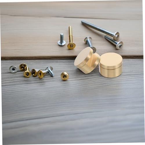 LIFKOME 4 Stücke Teiliges Messing-glasklammer Rahmenlose Spiegel Glasstärke Stabile Wandhalterung Rostbeständig Geeignet für Badezimmer und Ankleidezimmer Einfache Montage LIFKOME 4 Stücke Teiliges Messing-glasklammer Rahmenlose Spiegel Glasstärke Stabile Wandhalterung Rostbeständig Geeignet für Badezimmer und Ankleidezimmer Einfache Montage von LIFKOME