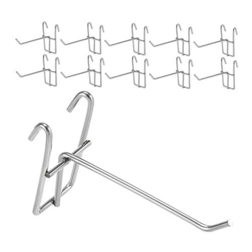 LIFKOME 40 Stück Teiliges Gridwall Haken aus Robustem Eisen Langlebig und Verschleißfest Einfache Montage Vielseitig Einsetzbar für Laden Garage und Warenpräsentation zur Übersichtlichen LIFKOME 40 Stück Teiliges Gridwall Haken aus Robustem Eisen Langlebig und Verschleißfest Einfache Montage Vielseitig Einsetzbar für Laden Garage und Warenpräsentation zur Übersichtlichen von LIFKOME