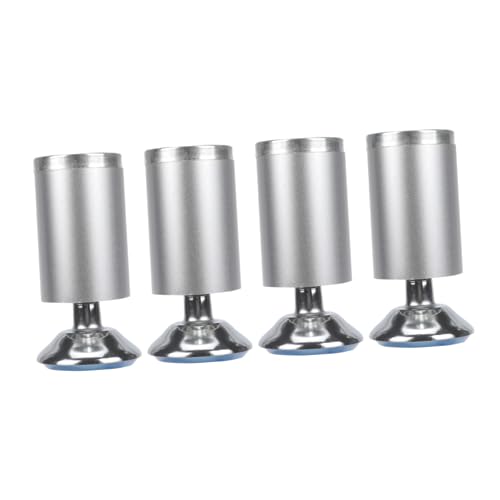 LIFKOME 4Stücke Verstellbare Aluminium Möbelbeine Runde Schrankfüße mit Höhe Belastbar für Tische Sofas Küchenschränke Stabil und Langlebig LIFKOME 4Stücke Verstellbare Aluminium Möbelbeine Runde Schrankfüße mit Höhe Belastbar für Tische Sofas Küchenschränke Stabil und Langlebig von LIFKOME