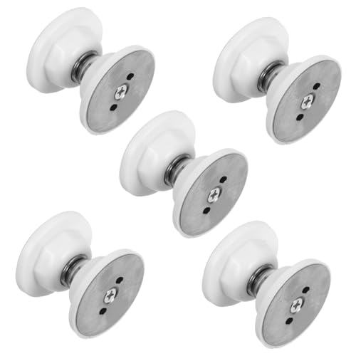 LIFKOME 5 Sätze Magnetischer Türstopper Doppelseitiger Kleber Geräuschloser Weicher Türpuffer Magnetischer Türhalter Stoßdämpfender Schutz für Zuhause Büro Wohnwagen und Wohnmobil von LIFKOME