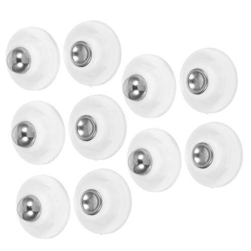 LIFKOME 5 Sätze Teiliges Magnetischer Geräuschloser Türstopper mit Doppelseitigem Klebeband Silikonbeschichtet Stoßfest für Zuhause Büro Wohnmobil Hotel und Camping von LIFKOME