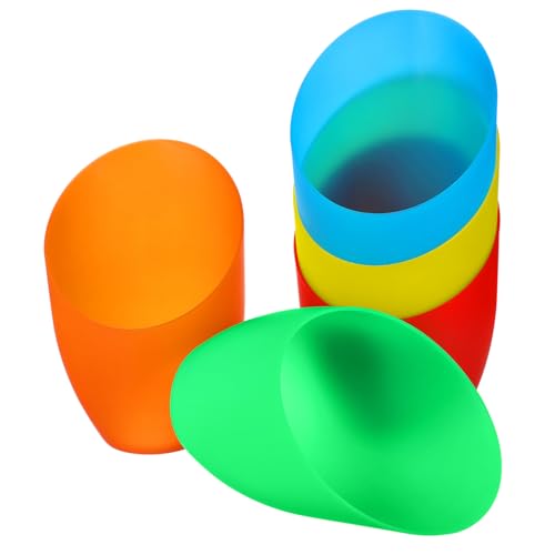 LIFKOME 5 Stück Lampenschirm Aus Kunststoff Lampenschirme Große Ersatz Lampenschirme Ersatz Stehlampe Farbe Hufeisenlampe Hufeisenform Lampenschirm Für Pferd von LIFKOME