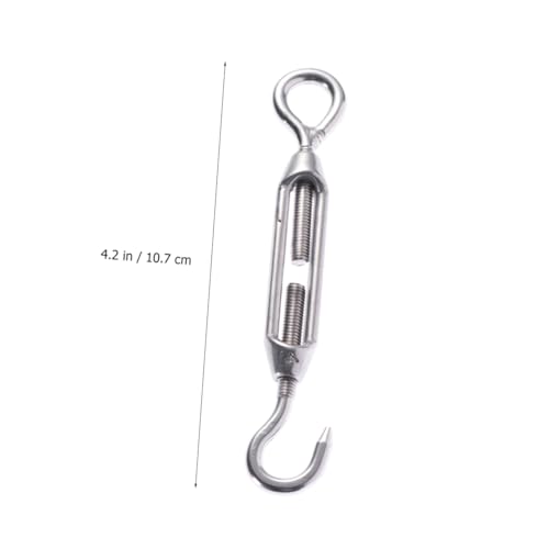 LIFKOME 5 Stück Teiliges Edelstahl Drahtseil spannschlösser Silberfarbene Turnbuckle mit Spannweg Präzisionsgegossen für Straffe Seilspannung und Elastische Regulierung Magnetisch Wirkend LIFKOME 5 Stück Teiliges Edelstahl Drahtseil spannschlösser Silberfarbene Turnbuckle mit Spannweg Präzisionsgegossen für Straffe Seilspannung und Elastische Regulierung Magnetisch Wirkend von LIFKOME