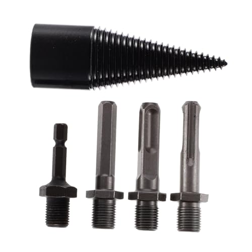 LIFKOME 5 Stück Teiliges Holzspalter bohrer Wechselbaren Kegeln für Bohrmaschine Vielseitig Einsetzbar für Eiche Walnuss Brennholz Einfach zu Montieren Rutschfeste Tiefgewinde für Haus LIFKOME 5 Stück Teiliges Holzspalter bohrer Wechselbaren Kegeln für Bohrmaschine Vielseitig Einsetzbar für Eiche Walnuss Brennholz Einfach zu Montieren Rutschfeste Tiefgewinde für Haus von LIFKOME