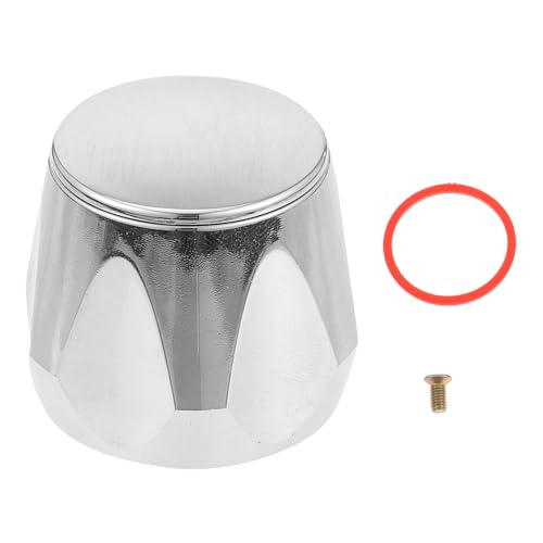 LIFKOME 5 Stück Teiliges Kunststoff Wasserhahn Handrad Universeller Ersatzgriff für Heiße und Kalte Armaturen Robustes Abs Material Glatte Drehfunktion Passend für Küche und Bad von LIFKOME