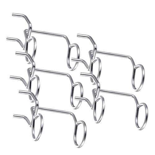 LIFKOME 5 Stück Teiliges Metall Pegboard Halter Schraubendreher Halterung mit Werkzeughaken für Lochwand Robuster Eisenhalter für Garage und Platzsparend und Langlebig LIFKOME 5 Stück Teiliges Metall Pegboard Halter Schraubendreher Halterung mit Werkzeughaken für Lochwand Robuster Eisenhalter für Garage und Platzsparend und Langlebig von LIFKOME