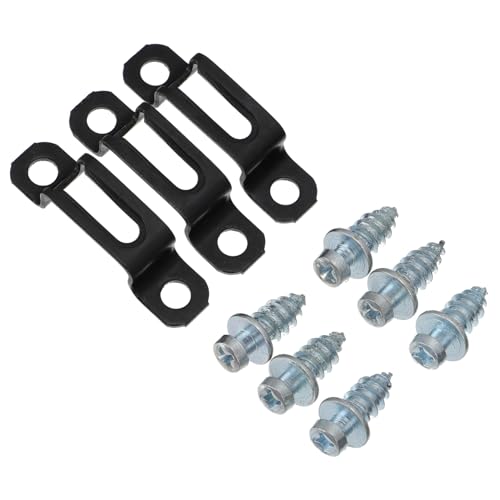 LIFKOME 50 Sätze Unsichtbare Schrankverbinder Möbelverbinder Verstärkt Harter Stahl Schrank Schraubenloser Verbinder für Schrank und Kleiderschrank Montage von LIFKOME