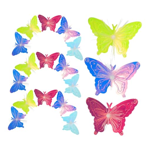 LIFKOME 50 Stück Bunte Schmetterling Solarleuchten LED Gartenlichter für Außenbereich Terrasse Weg Blumenbeete Weihnachtsdekoration Uv-beständig Langlebig LIFKOME 50 Stück Bunte Schmetterling Solarleuchten LED Gartenlichter für Außenbereich Terrasse Weg Blumenbeete Weihnachtsdekoration Uv-beständig Langlebig von LIFKOME