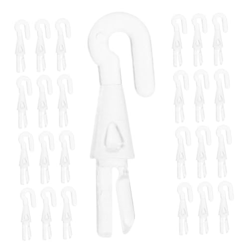 LIFKOME 50 Stück Ersatzteile für Jalousien Blind Wand Haken aus Legiertem Material Praktische und Benutzerfreundliche Jalousie Stangen Haken für Wohndesign Geeignet für Verschiedene von LIFKOME