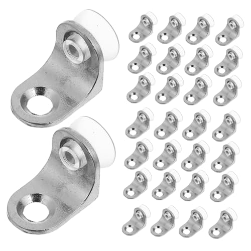 LIFKOME 50 Stück Küchenschrank Laminathalterung Regalhalterung L Regalstützstifte Regalhalterglashalterhalter Schrank Regal Unterstützung Schrank Heringe Regalträger Pvc Silber von LIFKOME