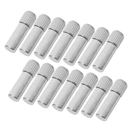 LIFKOME 50 Stück Laminatnägel Regalstützstift Metall Regalstütznägel Regalstützstift Kleiderschrank Stützstift Regalstützen Schrankteile Hardware Möbelregalhalterstift Silber von LIFKOME