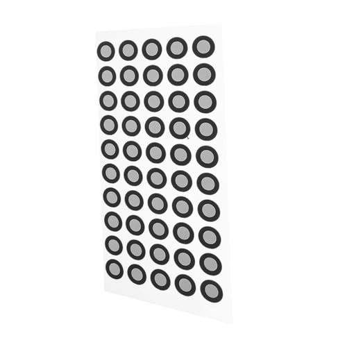 LIFKOME 50 Stück Scan Marker Reflektierende Positionierungspunkte mit Reißfestem Diffusem Reflexionsfilm zur Präzisen und Schnellen Scanner Erkennung von LIFKOME