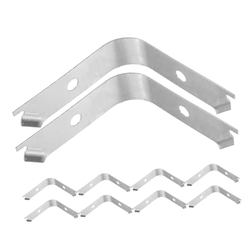 LIFKOME 50 Stück Teiliges Aluminiumlegierung Federklammern für Bilderrahmen Rückwand Stabile Framing Tools Verschleißfeste Federhalteklemmen zur Einfachen Bildbefestigung und Aufhängung LIFKOME 50 Stück Teiliges Aluminiumlegierung Federklammern für Bilderrahmen Rückwand Stabile Framing Tools Verschleißfeste Federhalteklemmen zur Einfachen Bildbefestigung und Aufhängung von LIFKOME