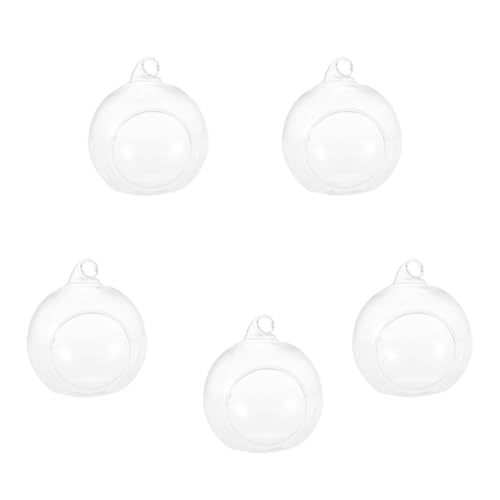 LIFKOME 5stücke Hängende Glaskugel Kerzenhalter Für Hochzeiten Romantische Dekoration Für Feierlichkeiten Hochzeits Partyszenen Aus Hochborosilikatglas LIFKOME 5stücke Hängende Glaskugel Kerzenhalter Für Hochzeiten Romantische Dekoration Für Feierlichkeiten Hochzeits Partyszenen Aus Hochborosilikatglas von LIFKOME