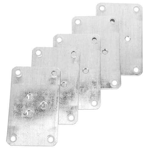 LIFKOME 5Stücke Möbelbein Befestigungsplatten Robustem Dicke Montageplatten für Tisch und Sofa Beine Installieren für Möbelreparaturen und Verbindungen von LIFKOME