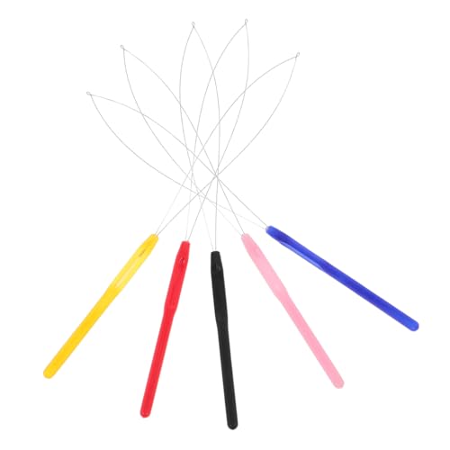 LIFKOME 5stücke Edelstahl Dreadlock Häkelnadeln Für Haarverlängerungen Ergonomische Nadeln Mit Metallgriff Für Dreadlocks Und Zöpfe Haken Für Perücken Mehrzweck-stricknadeln Für Haare LIFKOME 5stücke Edelstahl Dreadlock Häkelnadeln Für Haarverlängerungen Ergonomische Nadeln Mit Metallgriff Für Dreadlocks Und Zöpfe Haken Für Perücken Mehrzweck-stricknadeln Für Haare von LIFKOME